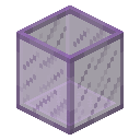 紫色玻璃桶