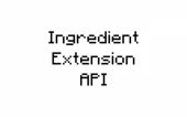 Ingredient Extension API