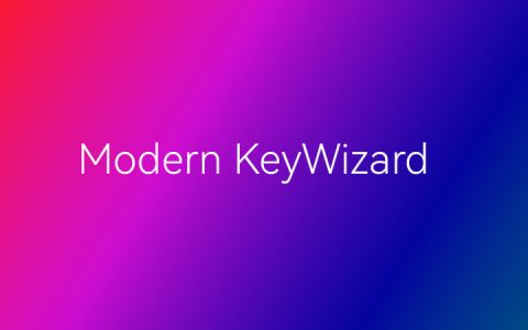 [MKW]现代化按键精灵 (Modern KeyWizard)