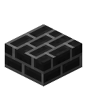 黑色砖台阶 (Black Bricks Slab)