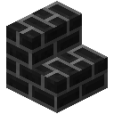 黑色砖楼梯 (Black Bricks Stairs)