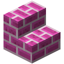 粉红色砖楼梯 (Pink Bricks Stairs)
