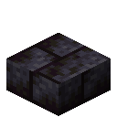 磨制黑石砖台阶 (Polished Blackstone Brick Slab)
