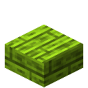 黄绿色木台阶 (Lime Plank Slab)