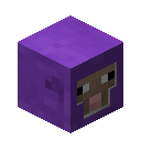 紫色羊的头 (Purple Sheep Head)