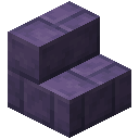 紫色高岭土砖楼梯 (Purple Kaolin Brick Stairs)