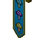 Gilded Fungal Banner