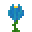 青色神秘花