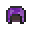 紫色羊毛头盔