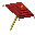 Red Gold Umbrella