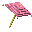 Pink Gold Umbrella