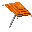 Orange Iron Umbrella