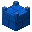 蓝色塔形石砖