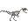 双脊龙化石骨架 (Dilophosaurus Fossilized Skeleton)