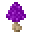 紫色微光蘑菇
