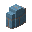 Stone Brick Aqua Blue Wall