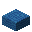 Rippled Dark Aqua Blue Slab