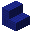 Checkered Wool Midnight Blue Stairs