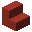 Solid Brown Red Stairs
