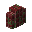Mossy Scarlet Brick Tiles Wall