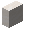 平滑石英竖半砖 (1/2 Smooth Quartz Block)