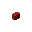 Red Wool Button