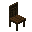 经典深色橡木椅