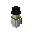 Green Little Snowman