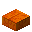 Mango orange cracked brick slab